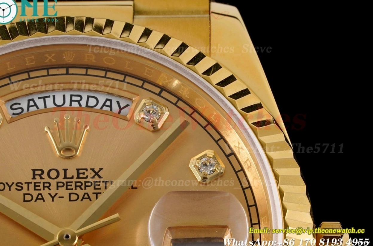 Gold A2836 Dia Pres RAF 36mm DayDate YG YG 0111